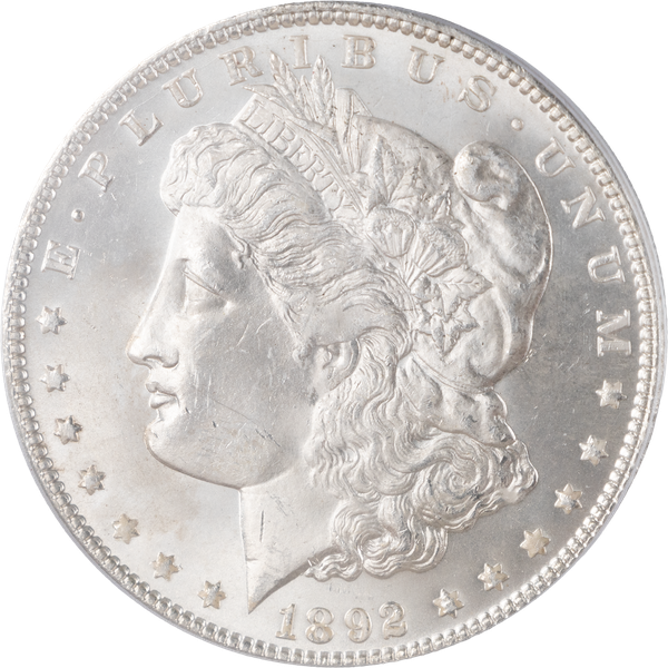 1892 Morgan Silver Dollar