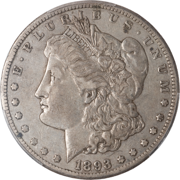 1893-CC Morgan Silver Dollar