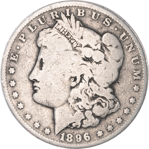 1896-O Morgan Silver Dollar