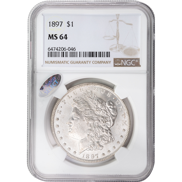1897 Morgan Silver Dollar MS64 | Littleton Coin Company