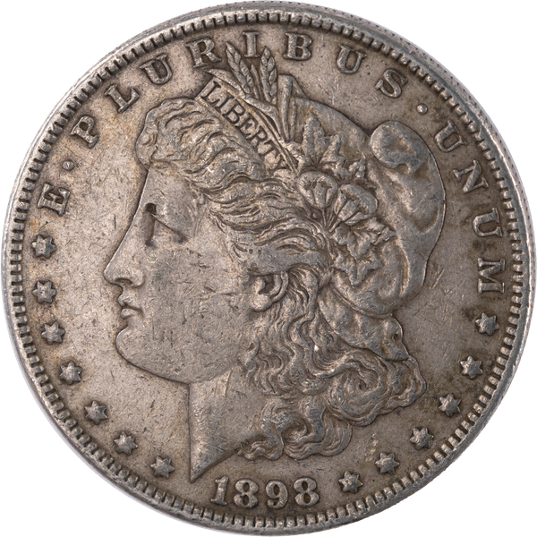 1898 Morgan Silver Dollar VF