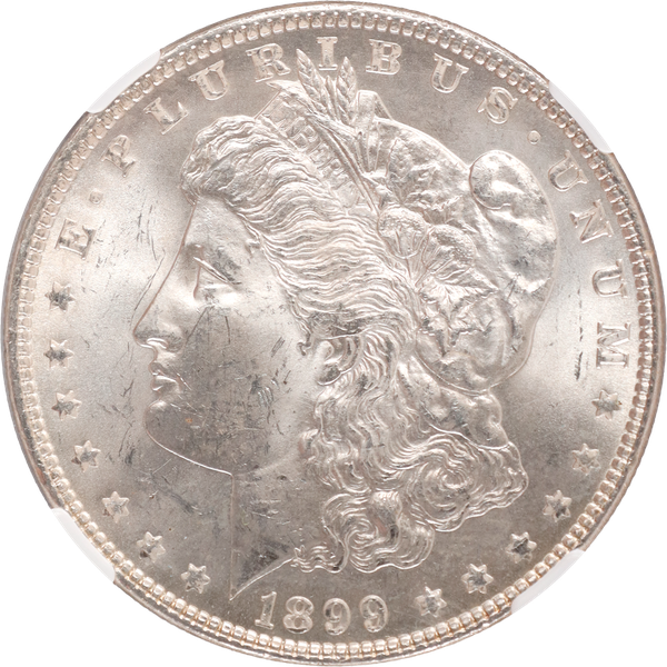 1899 Morgan Silver Dollar NGC 63#2