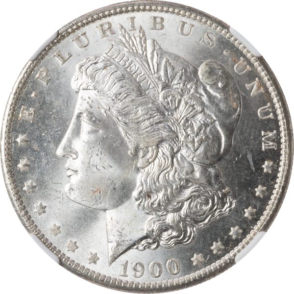 1900-O Morgan Silver Dollar MS64