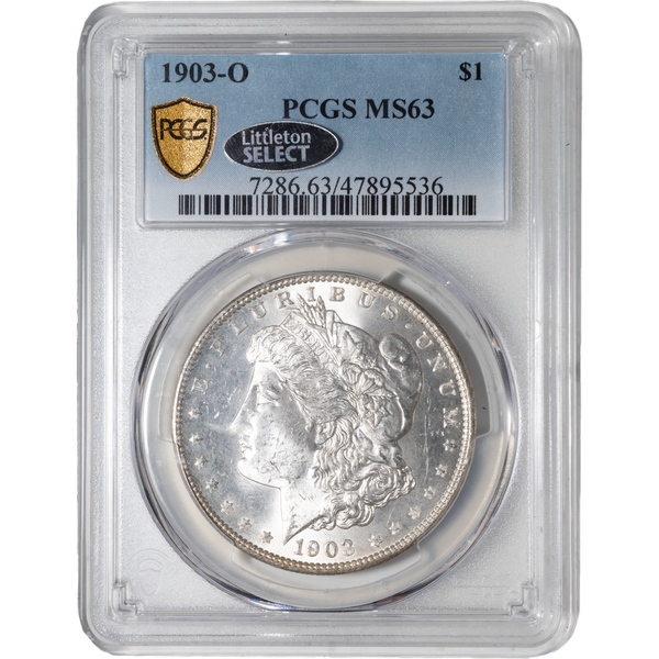 銀*彩様 中華民国  1903-O Morgan Silver Dollar MS63 | Littleton Coin Company