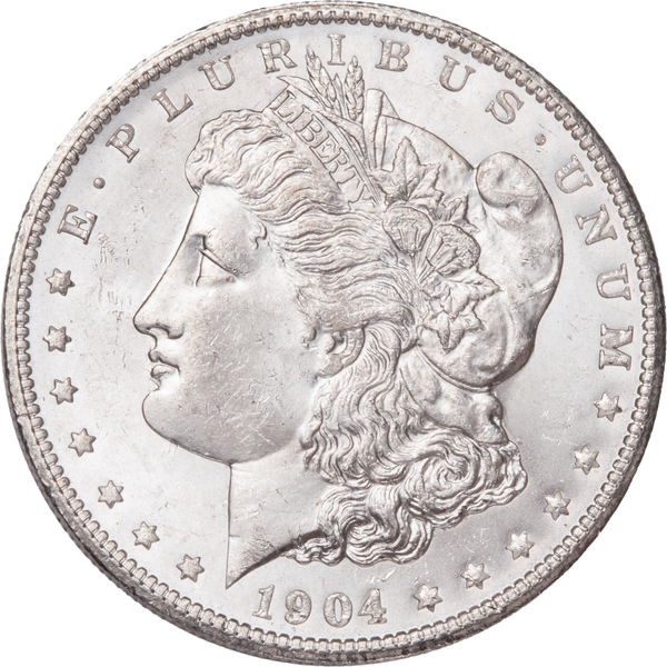 1904-O Morgan Silver Dollar MS60