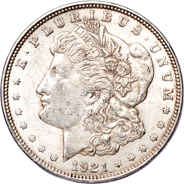 1921 Morgan Silver Dollar XF#2