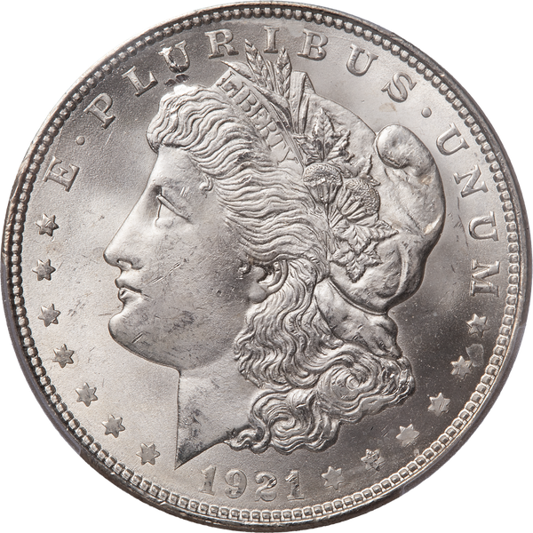1921 Morgan Silver Dollar MS65
