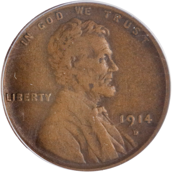 1914-D Lincoln Head Cent PCGS 25#2