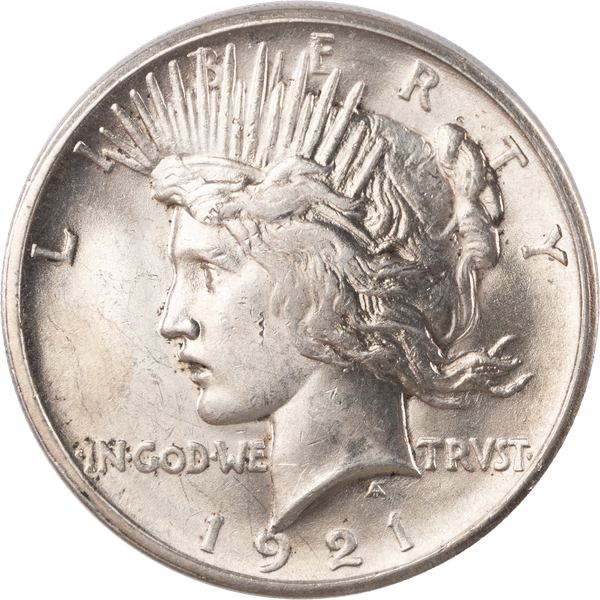 1921 Peace Silver Dollar