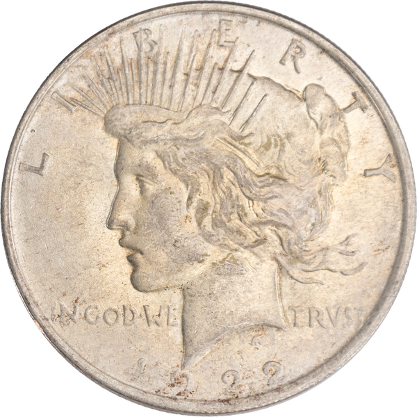 1922 Peace Dollar AU50 | Littleton Coin Company