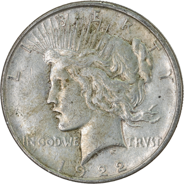 1922-D Peace Silver Dollar