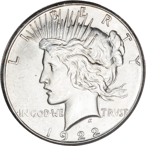 1922-S Peace Silver Dollar