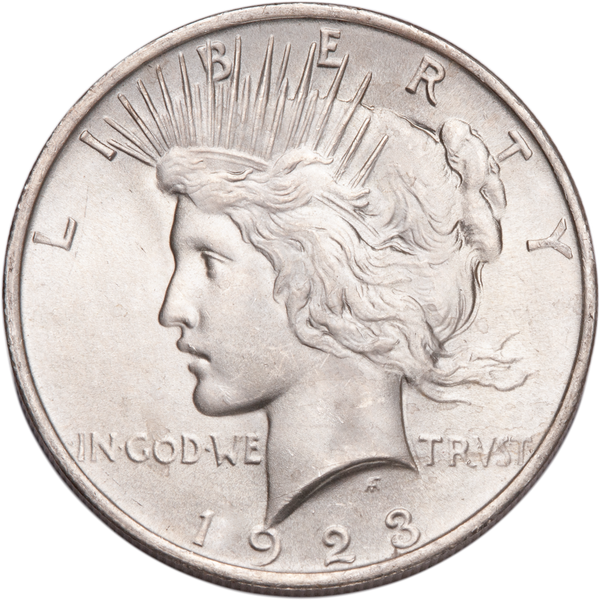 1923 Peace Silver Dollar