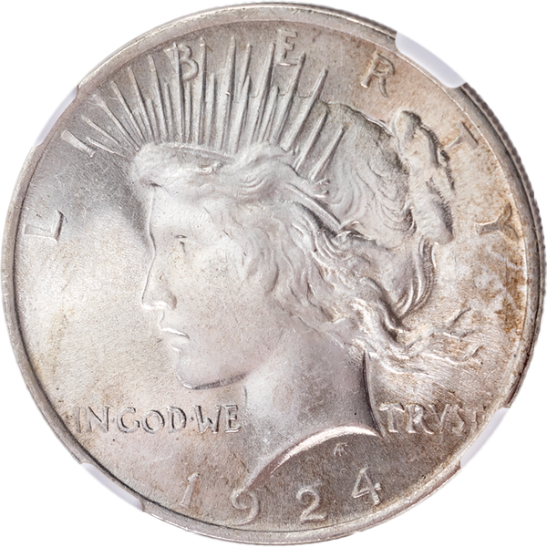 1924 Peace Silver Dollar