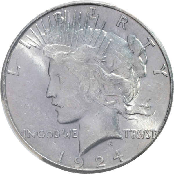 1924-S Peace Silver Dollar