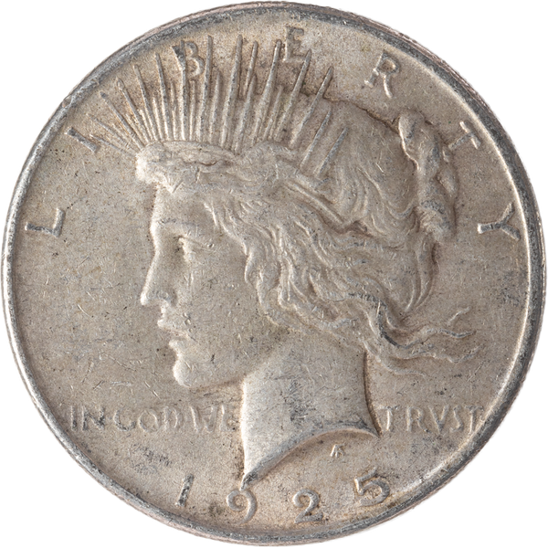 1925 Peace Silver Dollar