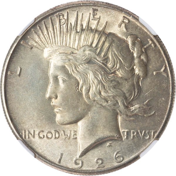1926 Peace Silver Dollar