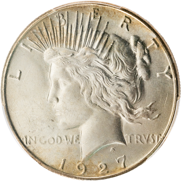 1927-S Peace Silver Dollar
