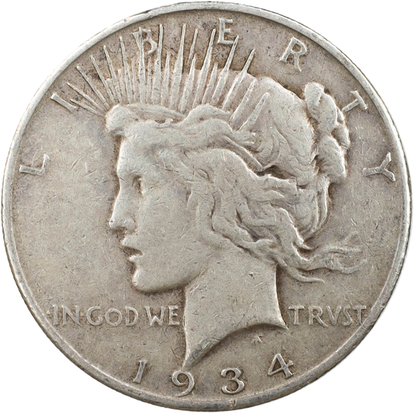 1934-S Peace Silver Dollar | Littleton Coin Company