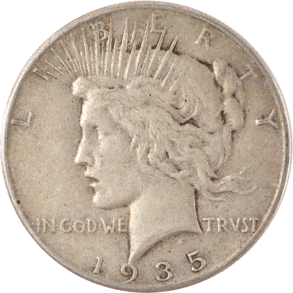 1935 Peace Silver Dollar PCGS       63#2