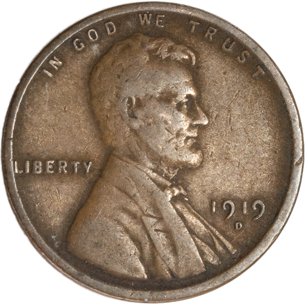 1919-D Lincoln Head Cent