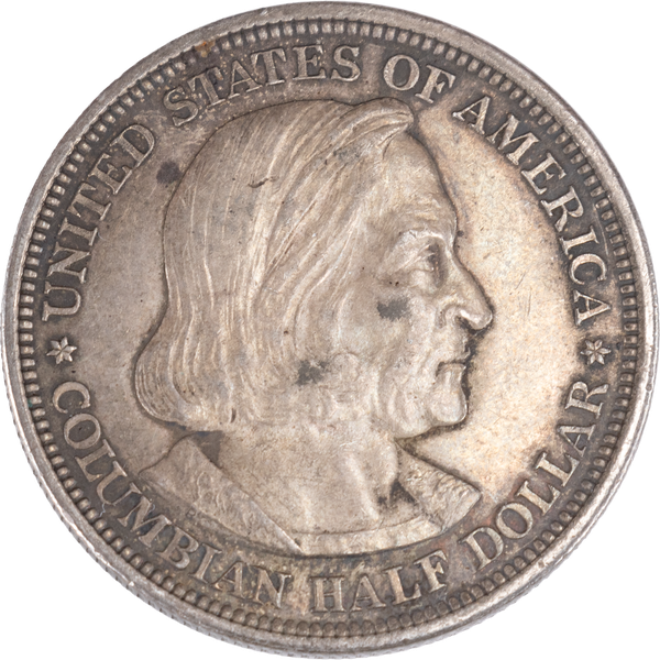 1892 World's Columbian Exposition Silver Half Dollar
