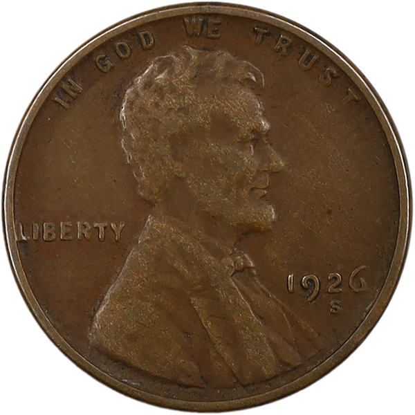 1926-S Lincoln Head Cent F#2