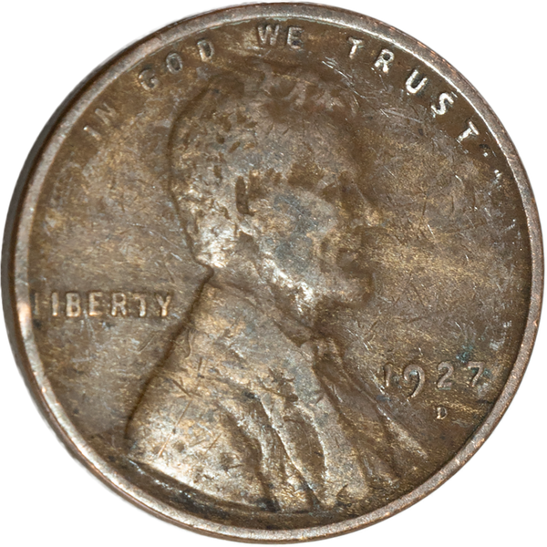 1927-D Lincoln Head Cent CIRC