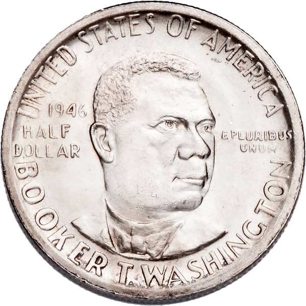 1946 Booker T. Washington Memorial Silver Half Dollar