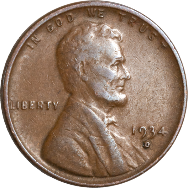 1934-D Lincoln Head Cent