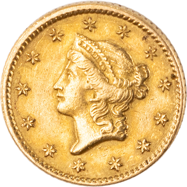 1851 Liberty Head Gold Dollar