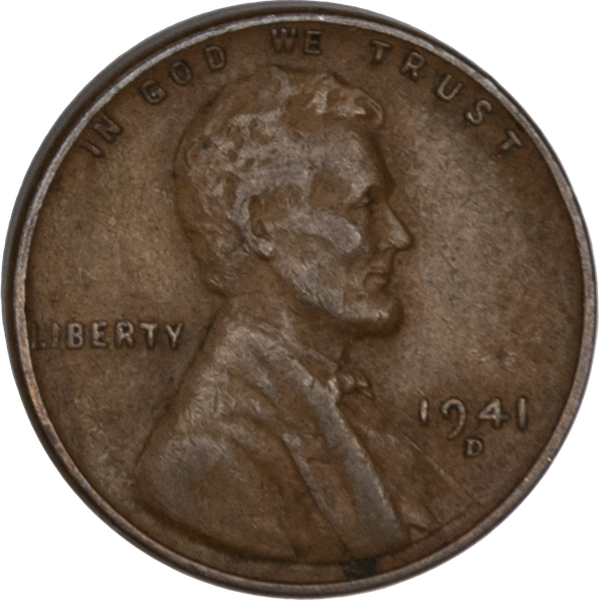 1941-D Lincoln Head Cent CIRC