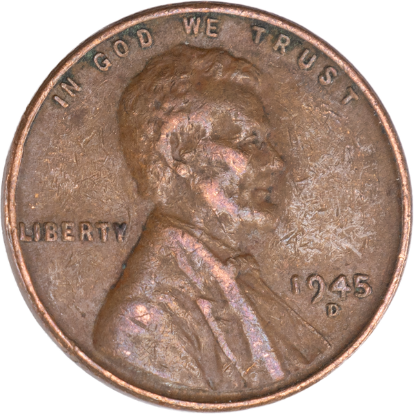 1945-D Lincoln Head Cent CIRC