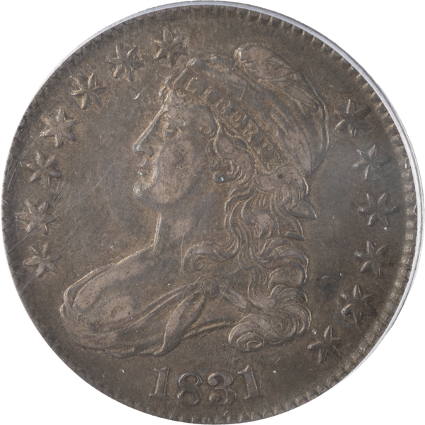 1831 Capped Bust Silver Half Dollar
