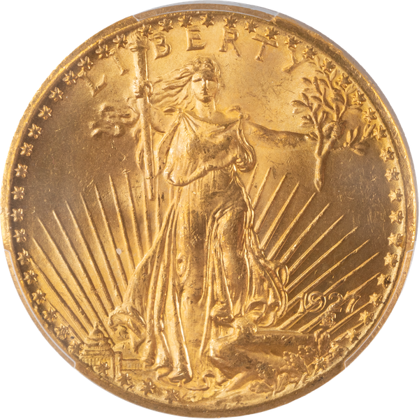 1927 Saint-Gaudens $20 Gold Double Eagle