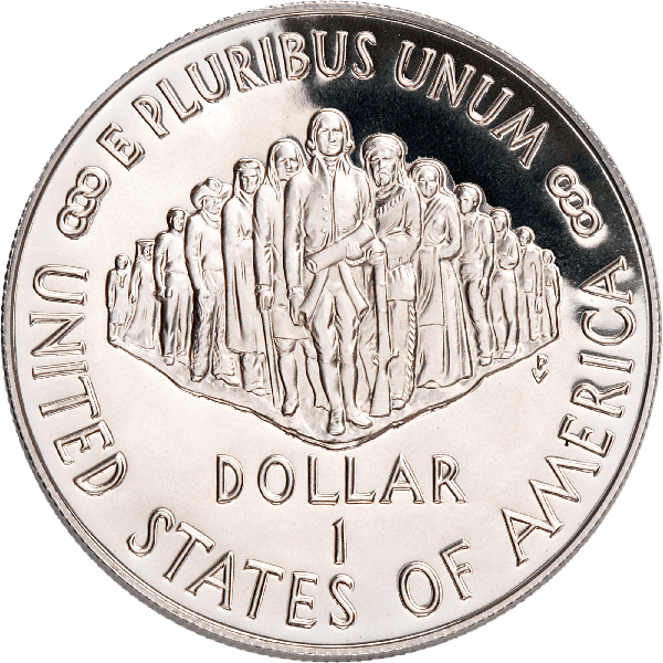1987-S Constitution Silver Commemorative Dollar, Choice Proof