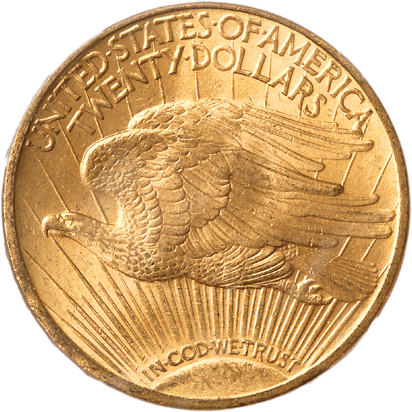 1914-S Saint-Gaudens $20 Gold MS63 | Littleton Coin Company