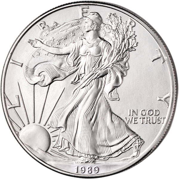 1989 $1 Silver American Eagle | Littleton Coin Company
