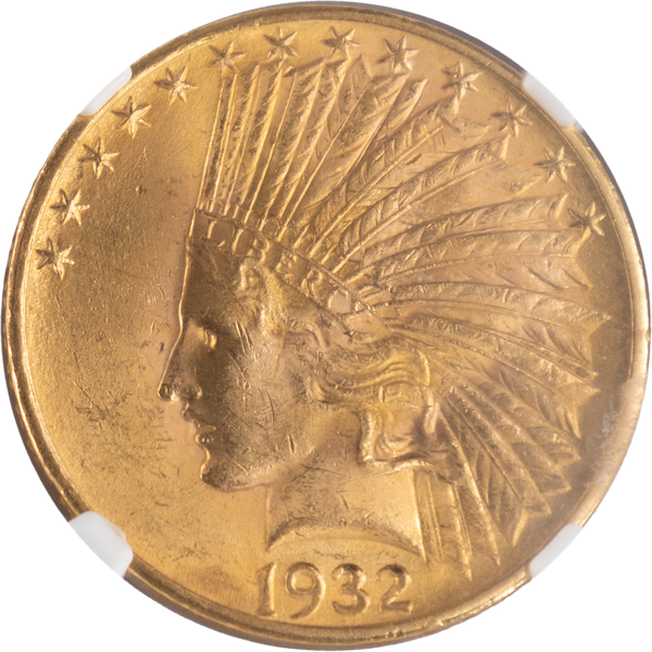 1932 $10 Indian Head Gold Eagle