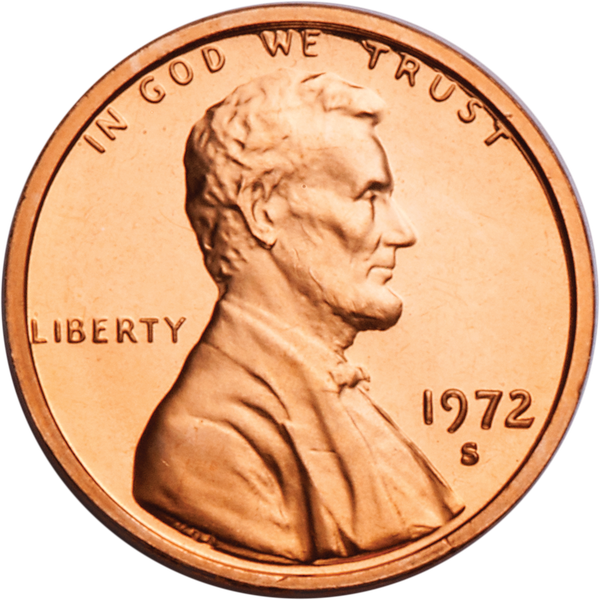 1972-S Lincoln Head Cent