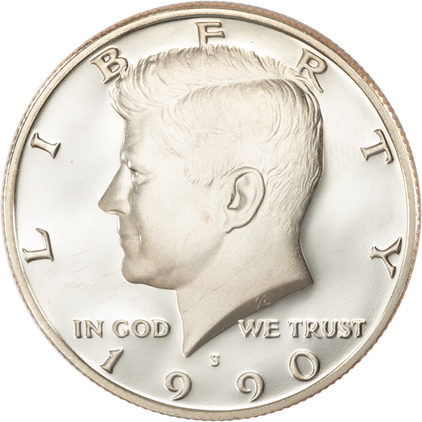 1990-S Kennedy Half Dollar | Littleton Coin Company