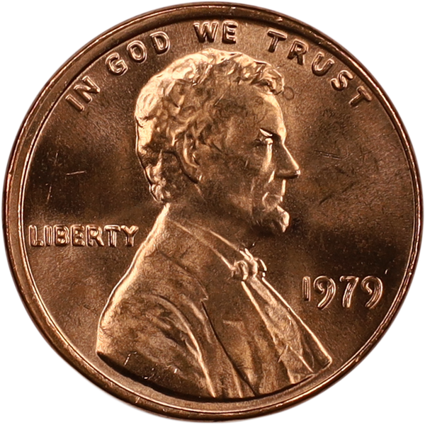 1979 Lincoln Head Cent MS60