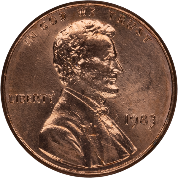 1983-P Lincoln Head Cent