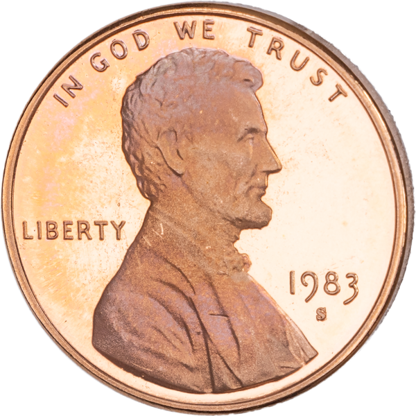 1983-S Lincoln Head Cent