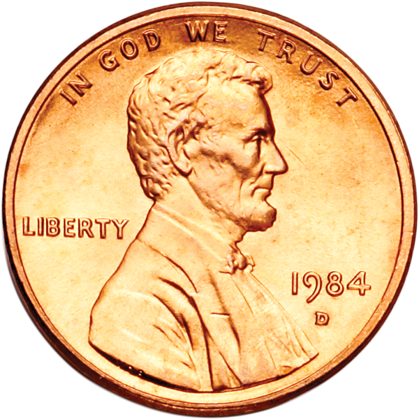 1984-D Lincoln Head Cent