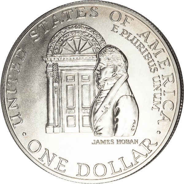 1992-D White House 200th Anniversary Silver Dollar | Littleton