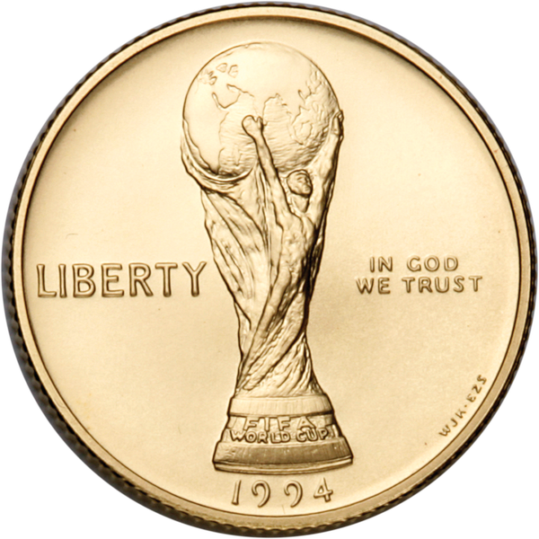 1994-W World Cup $5 Gold | Littleton Coin Company