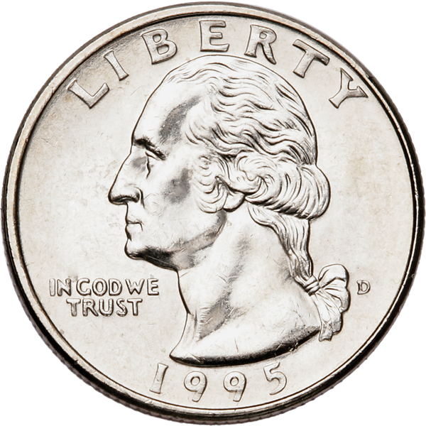 1995-D Washington Quarter MS60