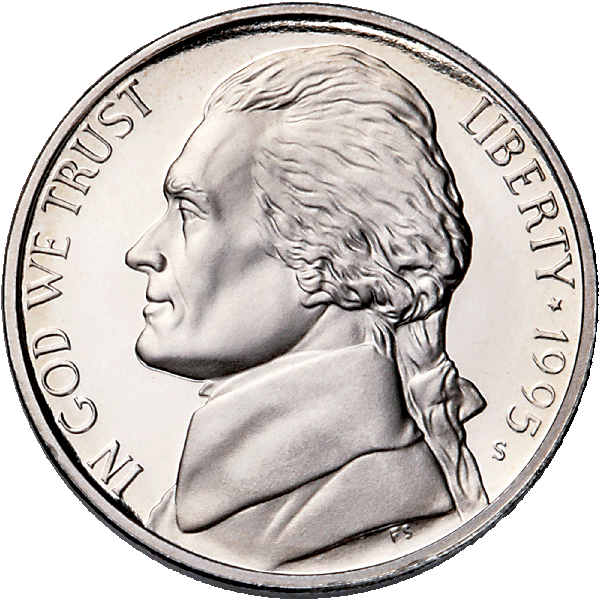 1995-S Jefferson Nickel Proof PR63 | Littleton Coin Company