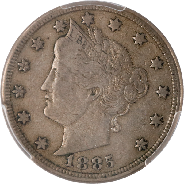 1885 Liberty Head Nickel PCGS       25#2